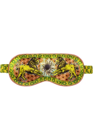 Slip Leo Printed Silk Sleep Mask
