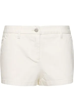 The Frankie Shop Kate Cotton Denim Mini Shorts