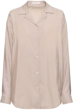 The Row Camicia Valene In Raso Di Seta