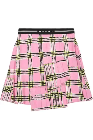 Marni Gonna In Viscosa Check