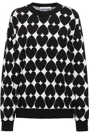 Moschino Maglia In Cotone Stampato