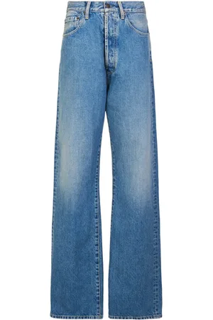 Maison Margiela Jeans Larghi In Denim