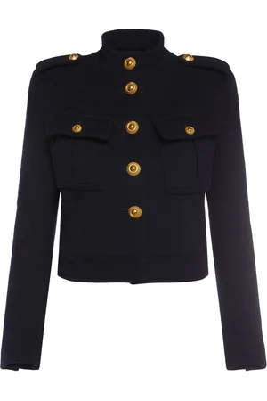 Tom Ford Giacca Military In Lana E Cashmere