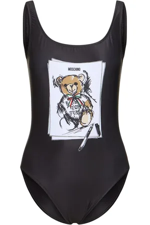 Moschino Costume Intero In Lycra Stampata