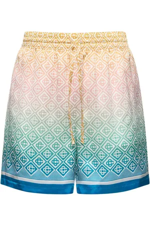 Casablanca Shorts In Seta Con Coulisse