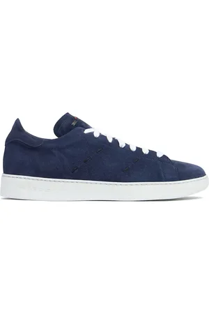 Kiton Sneakers In Camoscio