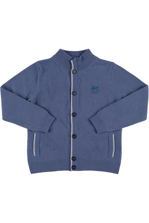 Etro Cardigan In Maglia Di Lana E Cashmere