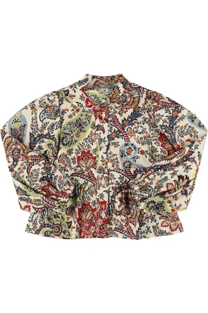 Etro Camicia In Popeline Di Cotone Stampato