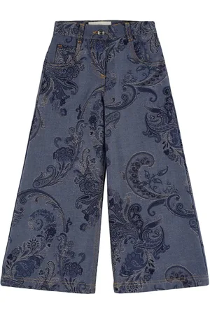 Etro Jeans In Cotone Stampato