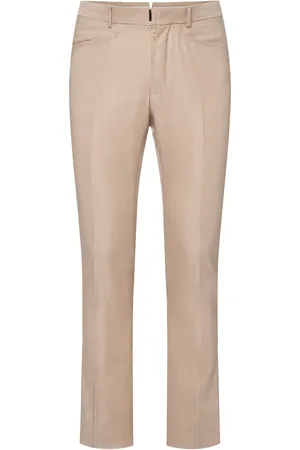 Tom Ford Pantaloni Dritti In Seta E Cotone Vintage