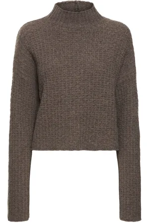 Loulou Studio Maglia Collo Alto Kris In Misto Lana