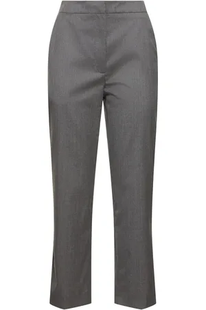 Loulou Studio Pantaloni Cropped Dorkas Con Cintura Alra In Lana