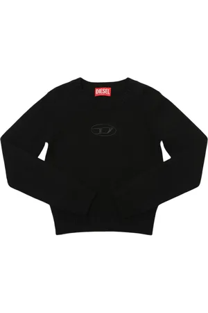 Diesel Maglia In Misto Lana Con Logo
