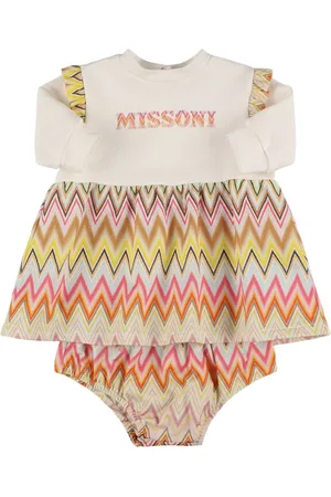 Missoni Vestito In Jersey Stampato Con Culotte