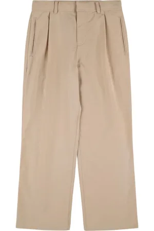 Burberry Pantaloni In Misto Cotone