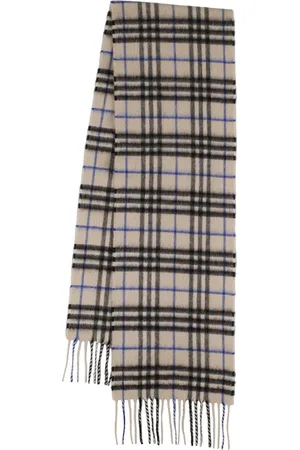Burberry Sciarpa In Cashmere Check