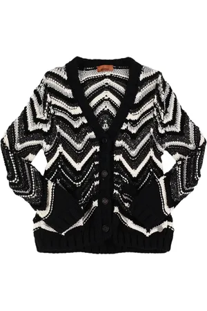 Missoni Cardigan In Maglia Di Lana Jacquard