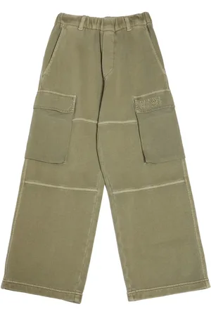 Maison Margiela Pantaloni Cargo In Gabardina Di Cotone