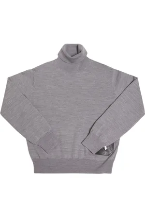 Nº21 Maglia Collo Alto In Misto Lana
