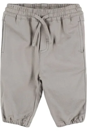 Stella McCartney Pantaloni In Gabardina Di Misto Cotone