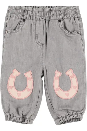 Stella McCartney Pantaloni In Cotone Chambray