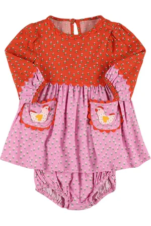 Stella McCartney Vestito In Viscosa Stampata Con Culotte