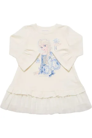 MONNALISA Vestito In Misto Cotone Stampato Elsa