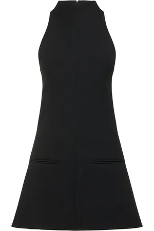 Courrèges Vestito Senza Maniche In Twill