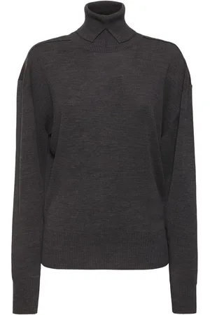Burberry Maglia Collo Alto In Lana