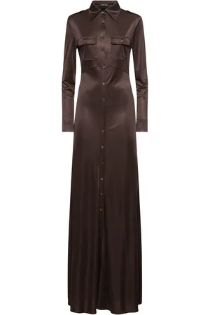 Tom Ford Vestito Lungo In Jersey