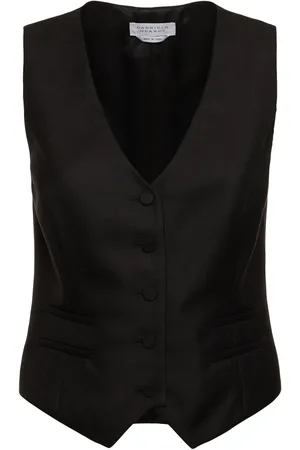 GABRIELA HEARST Gilet Sartoriale Coleridge In Misto Lana