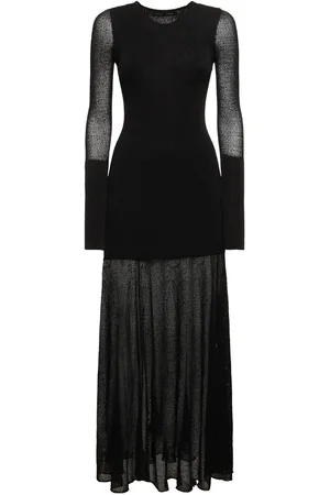 Proenza Schouler Vestito Anita In Mesh Trasparente