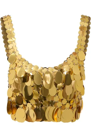 Paco rabanne Top Con Paillettes
