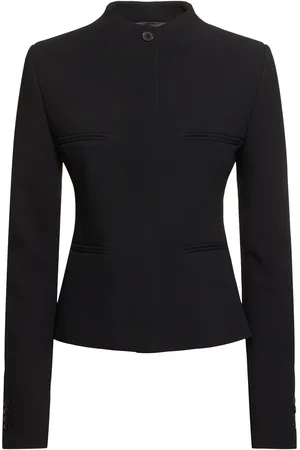 Courrèges Giacca Sartoriale Officer Heritage In Crepe