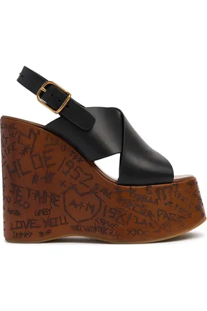 Chloé Zeppe Maxime In Pelle 130mm