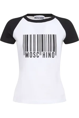 Moschino T-shirt In Jersey Di Cotone Stampato