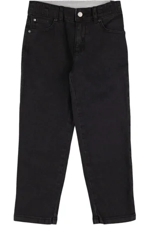 Stella McCartney Pantaloni In Cotone Stretch Effetto Denim