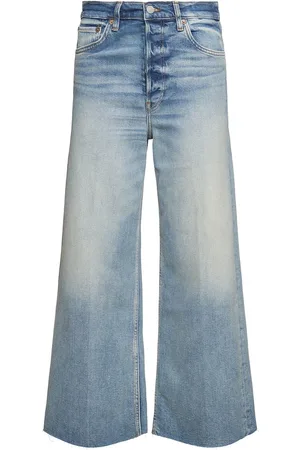 RE/DONE Jeans Cropped Vita Alta E Gamba Ampia