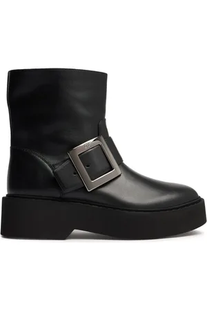 Roger Vivier Stivaletti Chelsea Viv Rangers In Pelle 30mm
