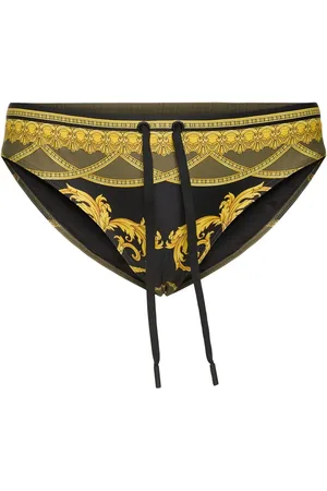 VERSACE Slip Mare Heritage In Lycra