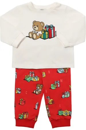 Moschino Felpa E Pantaloni In Cotone