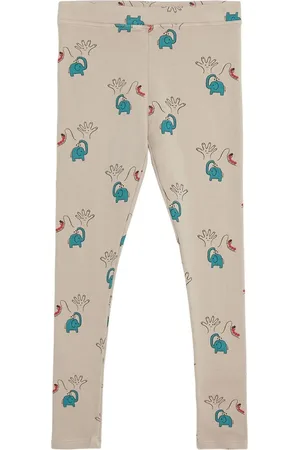 Weekend House Kids Leggings In Jersey Di Cotone Organico Stampato