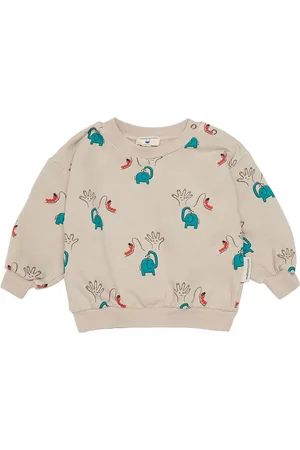 Weekend House Kids Felpa In Misto Cotone Organico Stampato