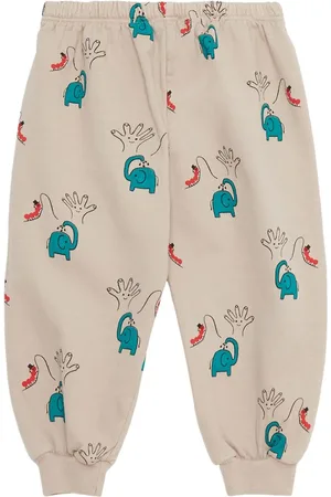 Weekend House Kids Pantaloni In Felpa Di Misto Cotone Con Stampa