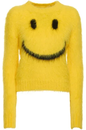 Moschino Maglia Girocollo In Misto Mohair