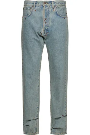 Moschino Jeans Dritti Vita Alta In Denim
