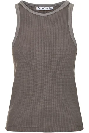 Acne Studios Tank Top Eris In Cotone Vintage