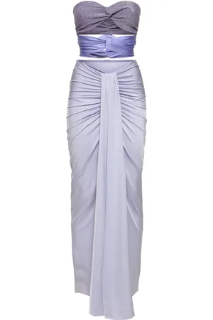 Baobab Vestito Lungo Giselle Senza Spalline Con Cutout