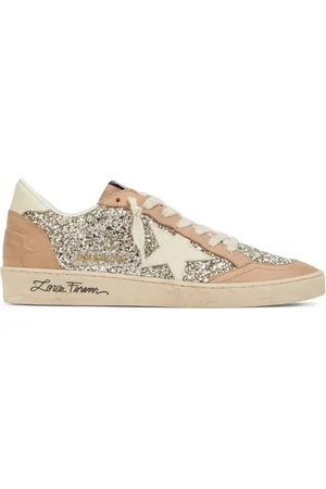 Golden Goose Sneakers Ballstar Con Glitter 20mm
