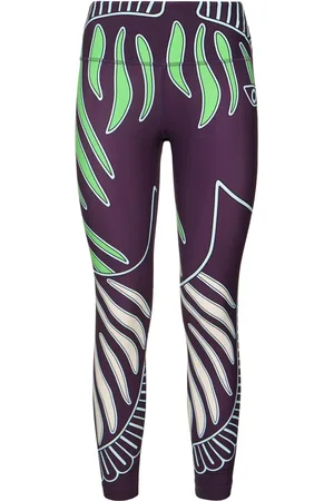 Tory Burch Leggings In Techno Stampato